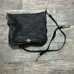 Coach leather crossbody or tote bag
